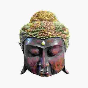 BUDDHA HOLZMASKE
